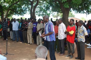 More than 20 headmen from surrounding villages participated in the dedication.